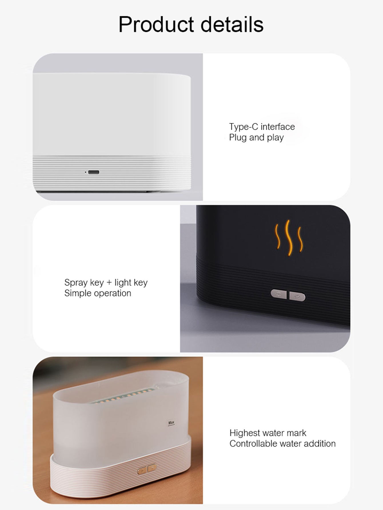 Flame Aroma Diffuser